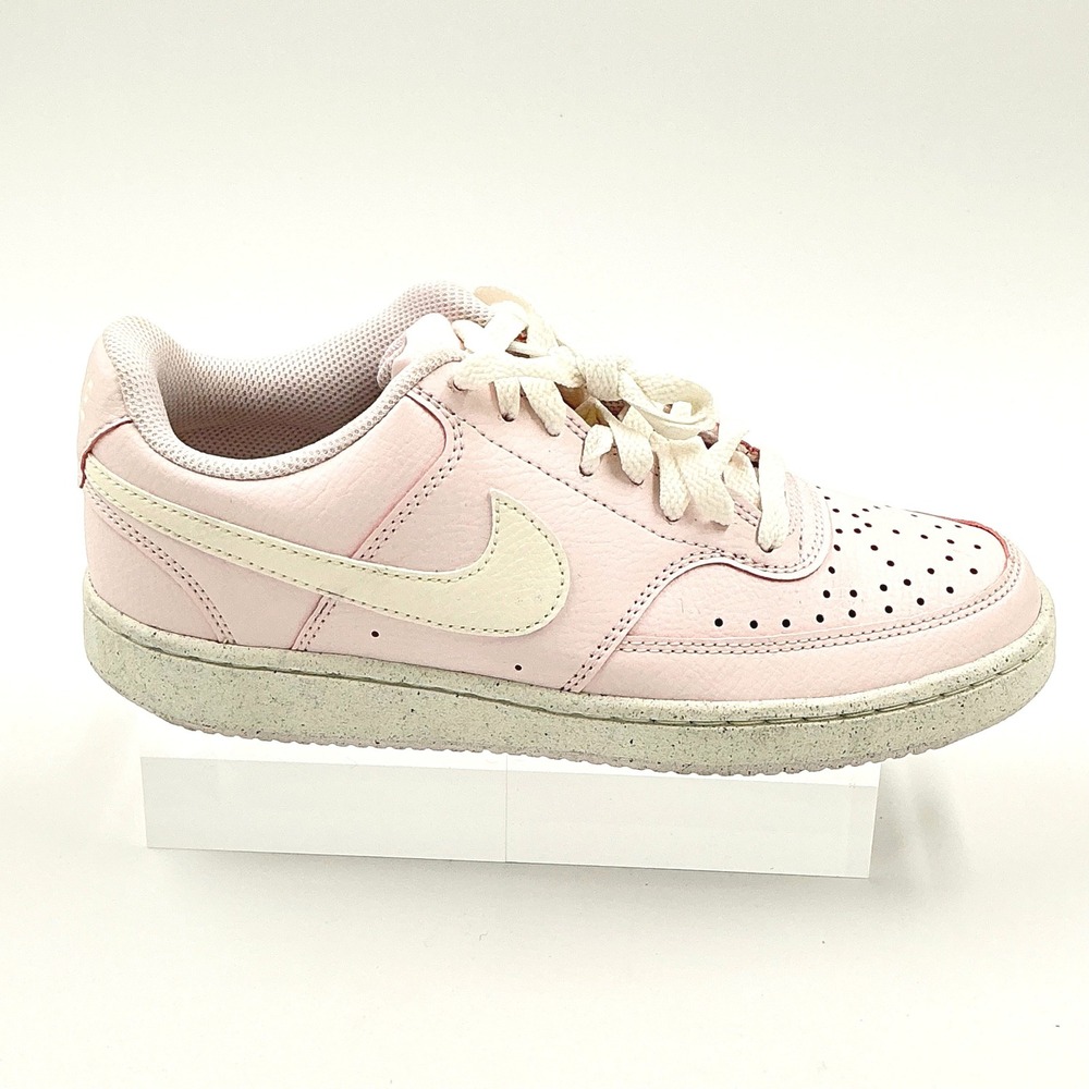 Nike Size 7.5 Court Vision Low Next Nature Pearl Pink Sail NEW Sneakers $85